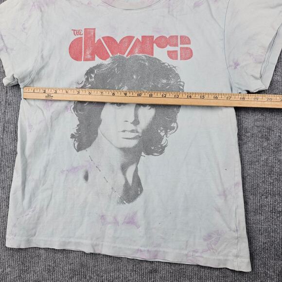 Daydreamer Band Shirt Womens Medium The Doors Light Tie Dye Graphic Relaxed Tee - Picture 5 of 6